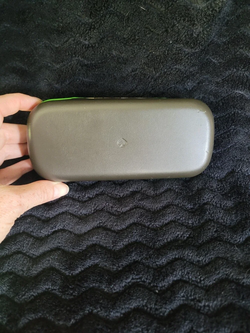 Kate Spade New York Green Hard Case for Glasses/Sunglasses